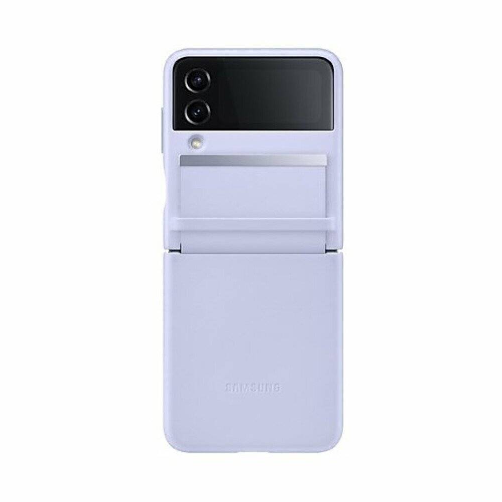 Coque pour Samsung Galaxy Z Flip 4 en Cuir Compatible avec Charge Sans Fil-6