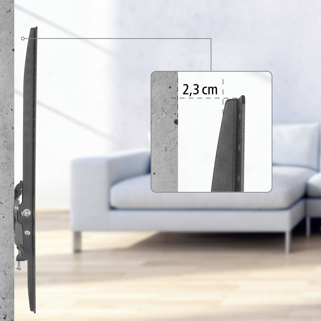 Hama 00220809. Capacité de charge maximale: 35 kg, Taille minimale de l'écran: 81,3 cm (32"), Taille maximale de l’écran-2
