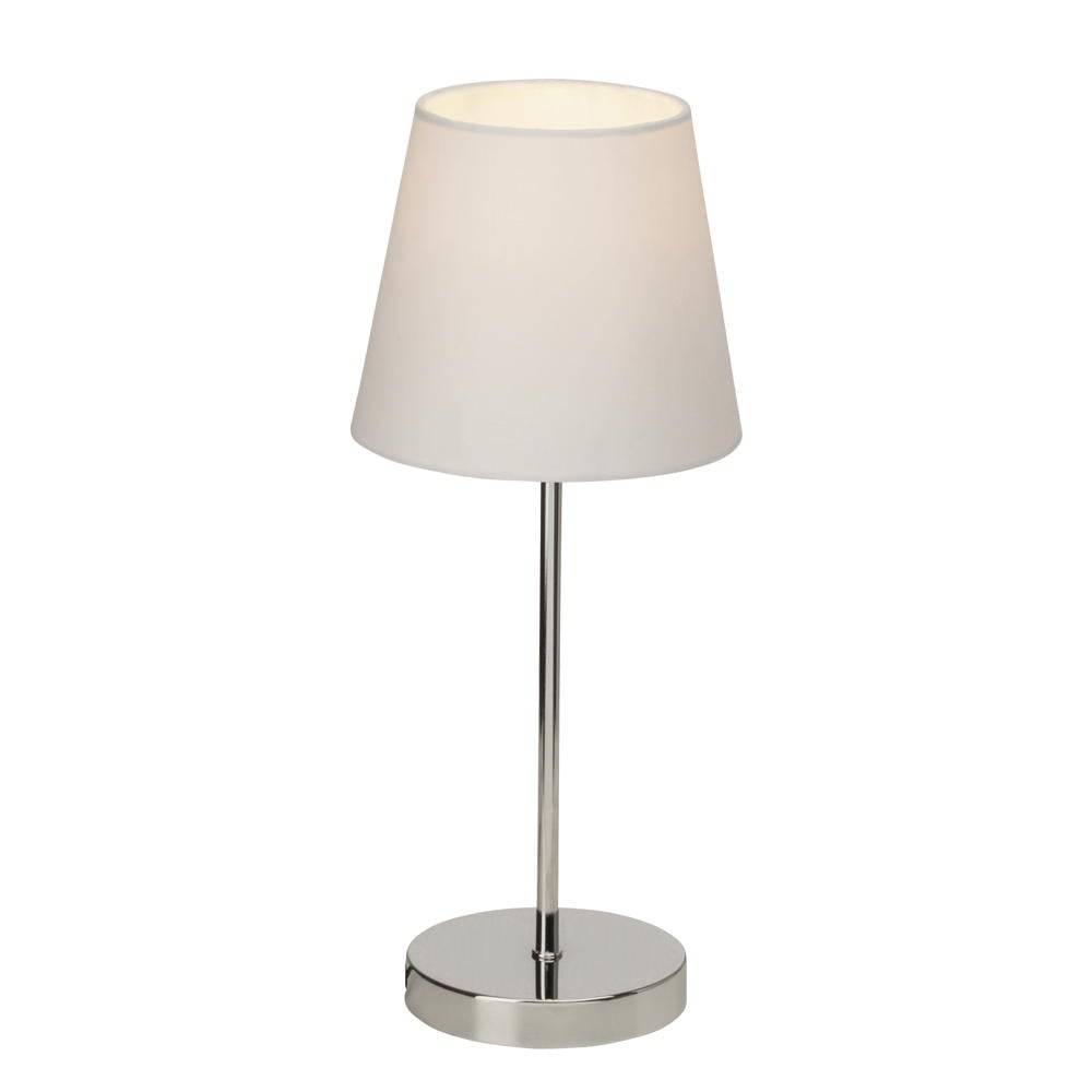 Brilliant Kasha 94874/05 Lampe de table LED E14 40 W blanc, chrome-2