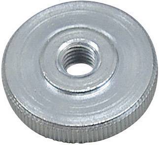 TOOLCRAFT DIN 467 - 5 ZN Écrou moleté M5 DIN 467 acier galvanisé 10 pc(s)