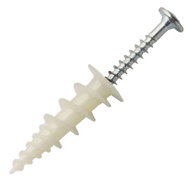 Cheville placo autoperceuse nylon Krono YR + Vis diam 4.5x30 - Boite de 50 - KRONO-YR - SCELL-IT-0