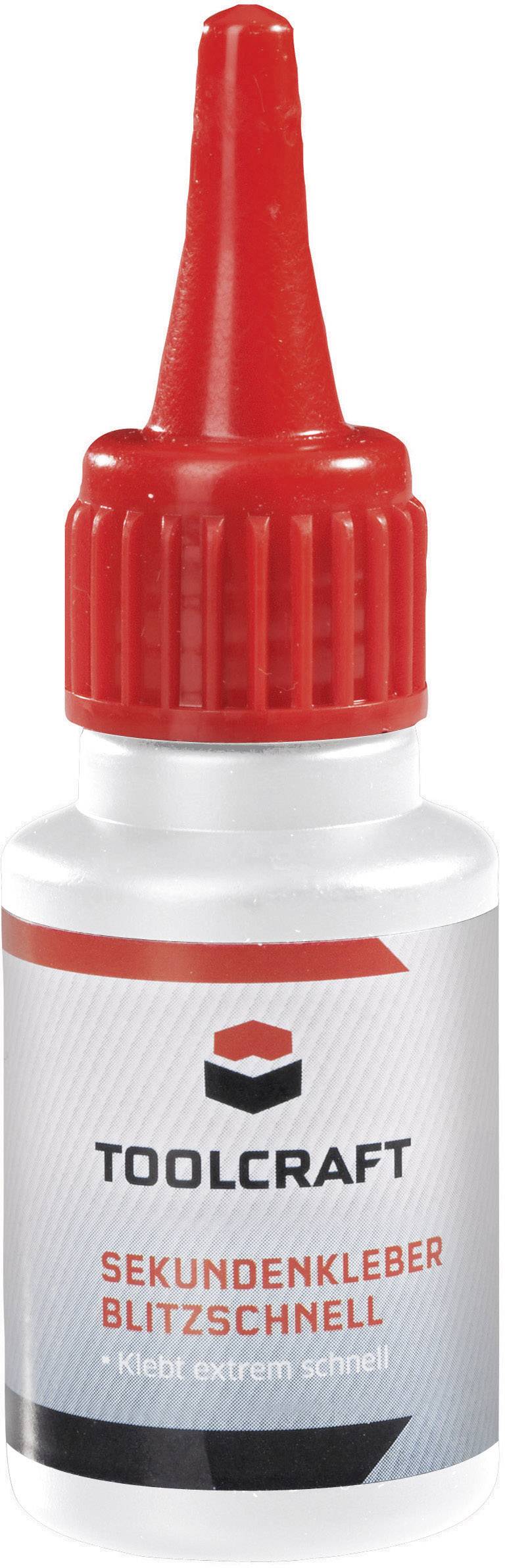 Colle à prise instantanée TOOLCRAFT TC-SKBL20G 20 g