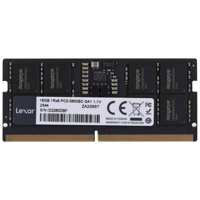 Lexar LD5S16G56C46ST-BGS, 16 Go, 1 x 16 Go, DDR5, 5600 MHz, 262-pin SO-DIMM-0