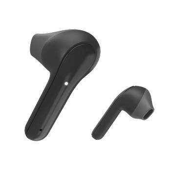 Hama Écouteurs intra-auriculaires Bluetooth noir micro-casque, commande tactile-0