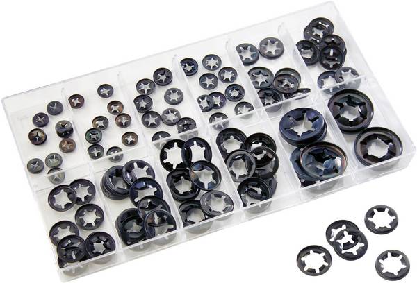 100 pièces Clips de fixation rapides
