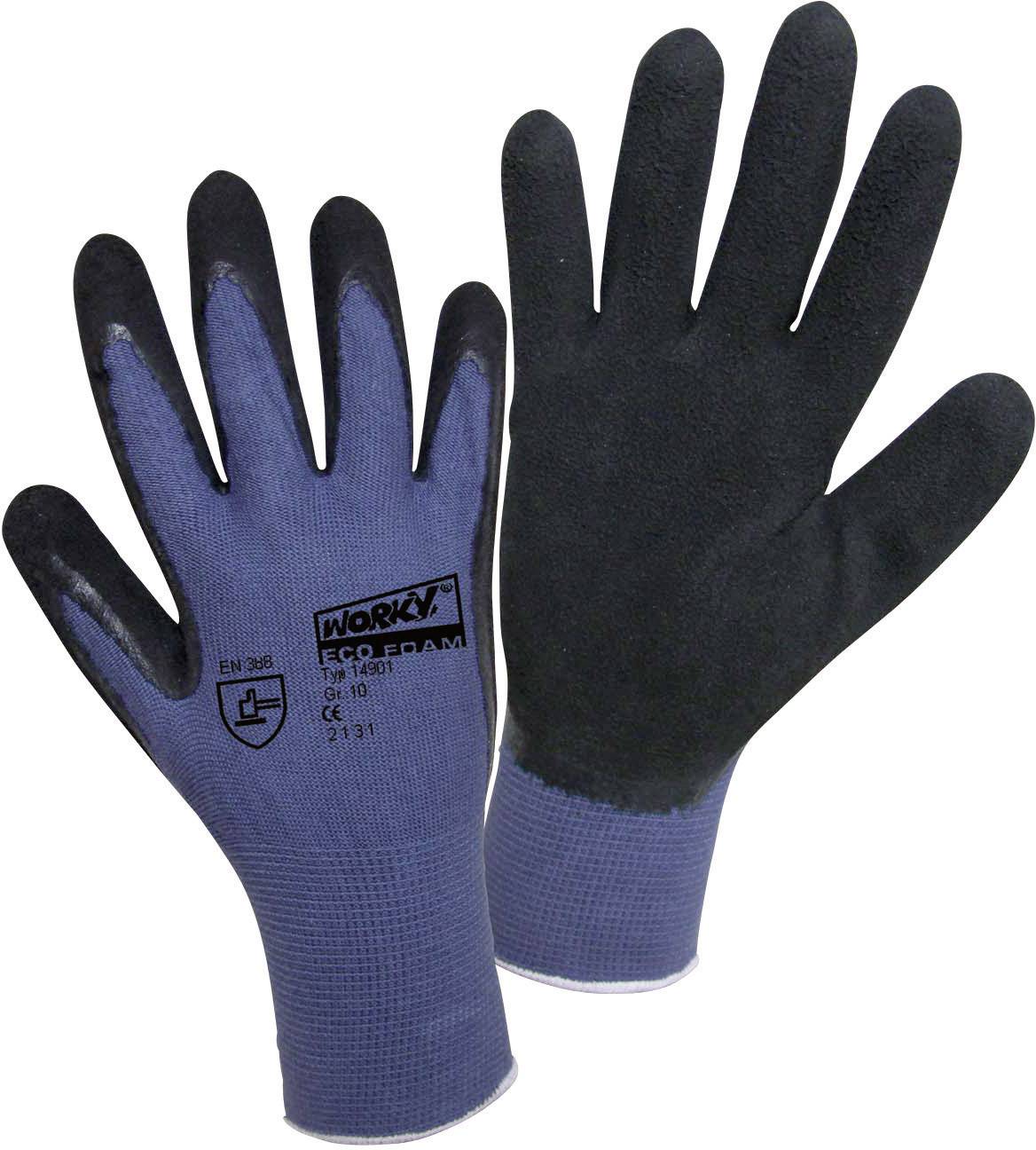 Leipold Doehle ECO LATEX FOAM 14901-8 Viscose Gants de travail Taille (gants): 8, M CAT II 1 paire(s)