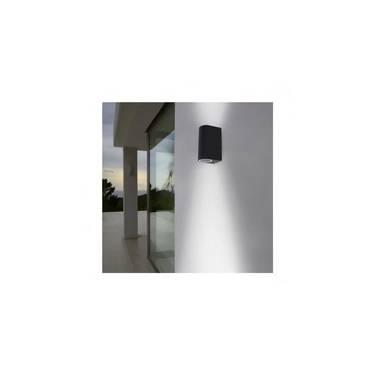 Applique Murale LED GU10 x 2 Gris Anthracite