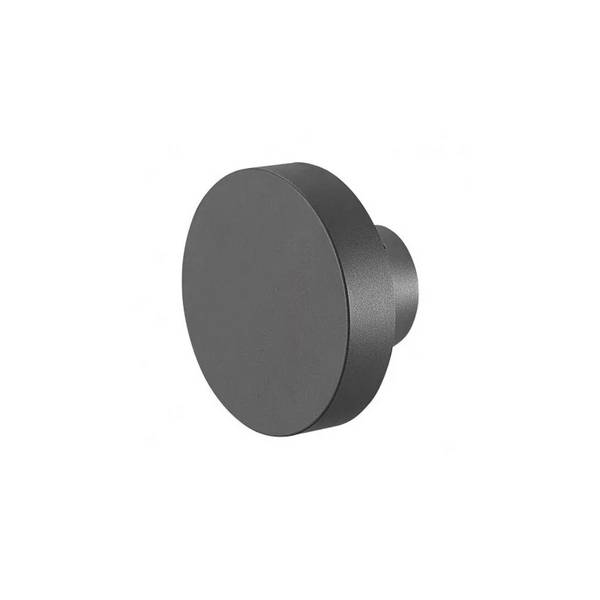 Applique Murale LED Rond Anthracite 10W 4000Â°K IP65