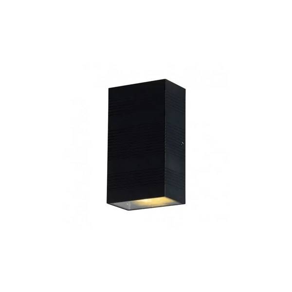 Applique Murale LED 2x5W 690 LM Rectangulaire 3000Â°K Gris IP54