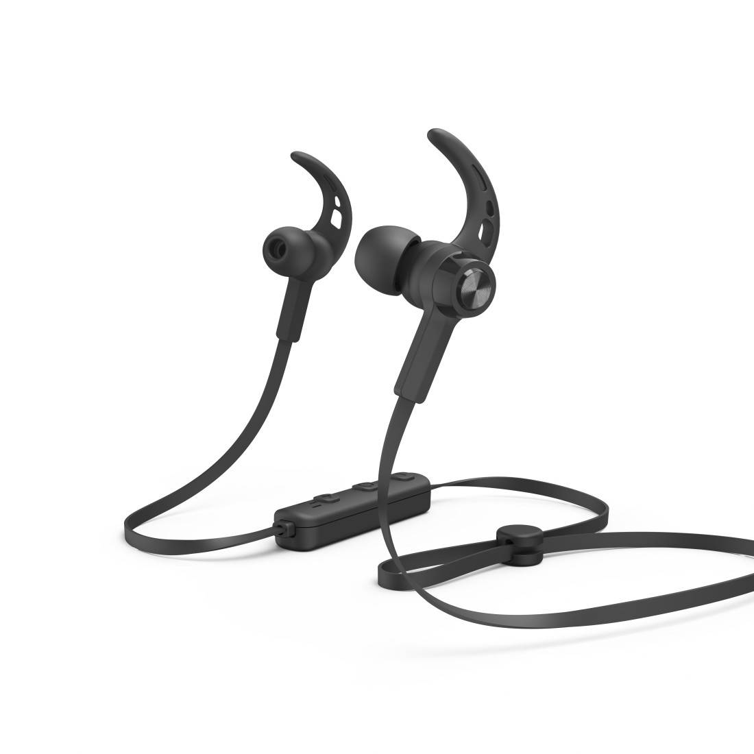 Hama Écouteurs intra-auriculaires Bluetooth Stereo noir résistant à la sueur Hi-Fi-3