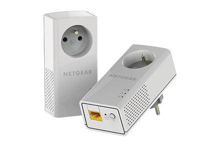NETGEAR Pack de 2 CPL Gigabit 1000Mbps avec Prise filtree-0