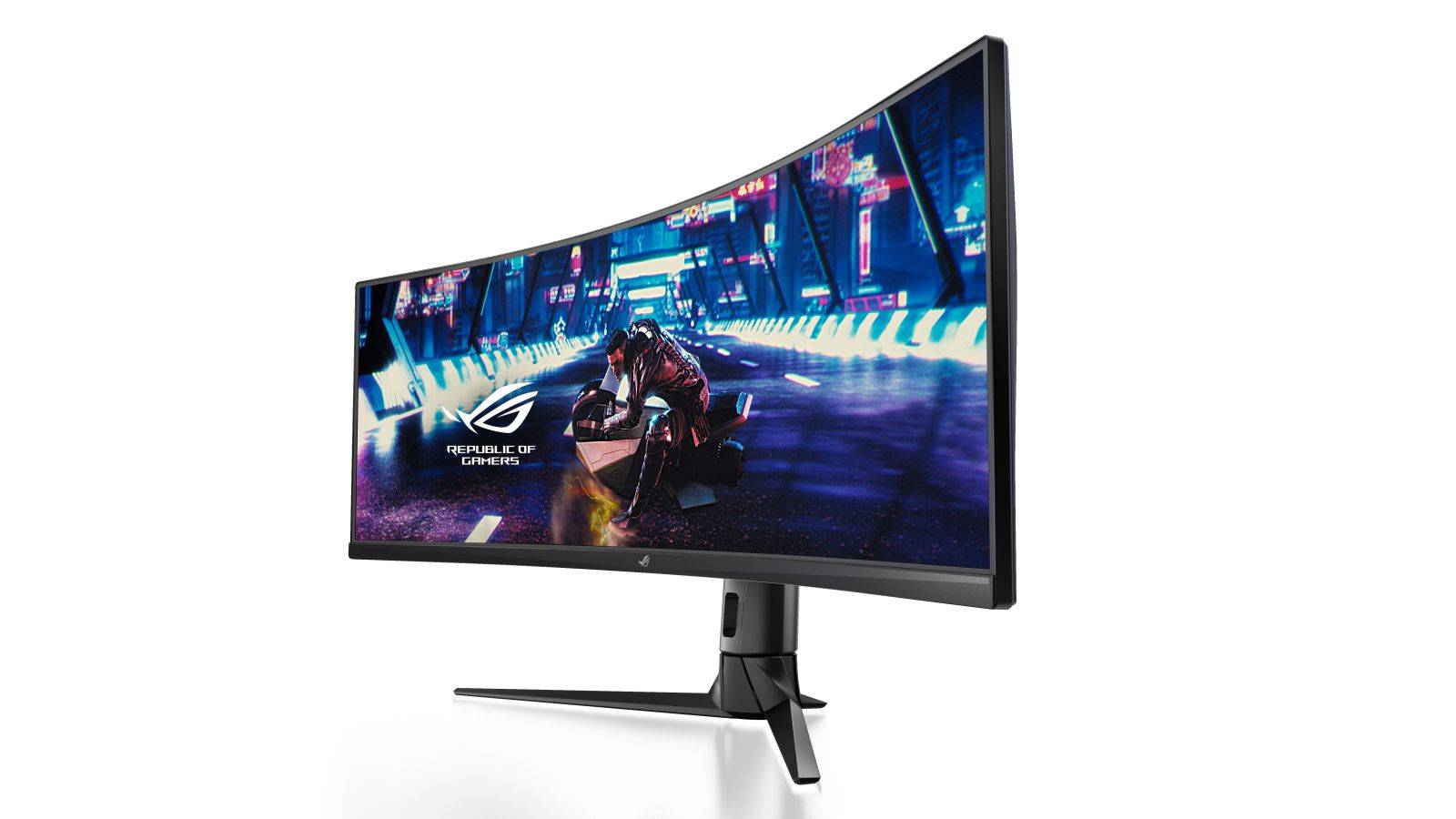 ASUS Display XG49VQ 49p Gaming Curved DFHD 144Hz 3840x1080 Freesync 2 HDR 4ms 21:9 USB HDMI DP Speaker-2