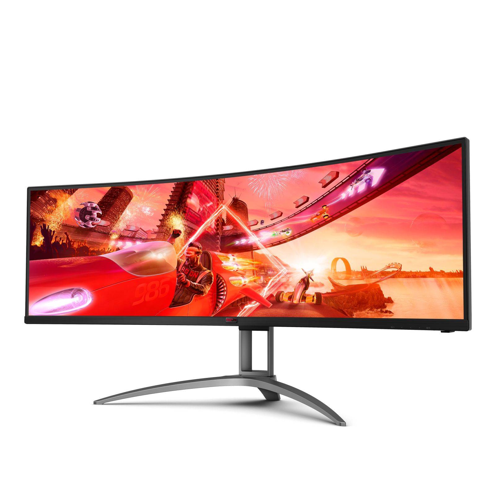 AOC B2 AG493UCX2, 124 cm (48.8"), 5120 x 1440 pixels, Quad HD, LED, 1 ms, Noir-3