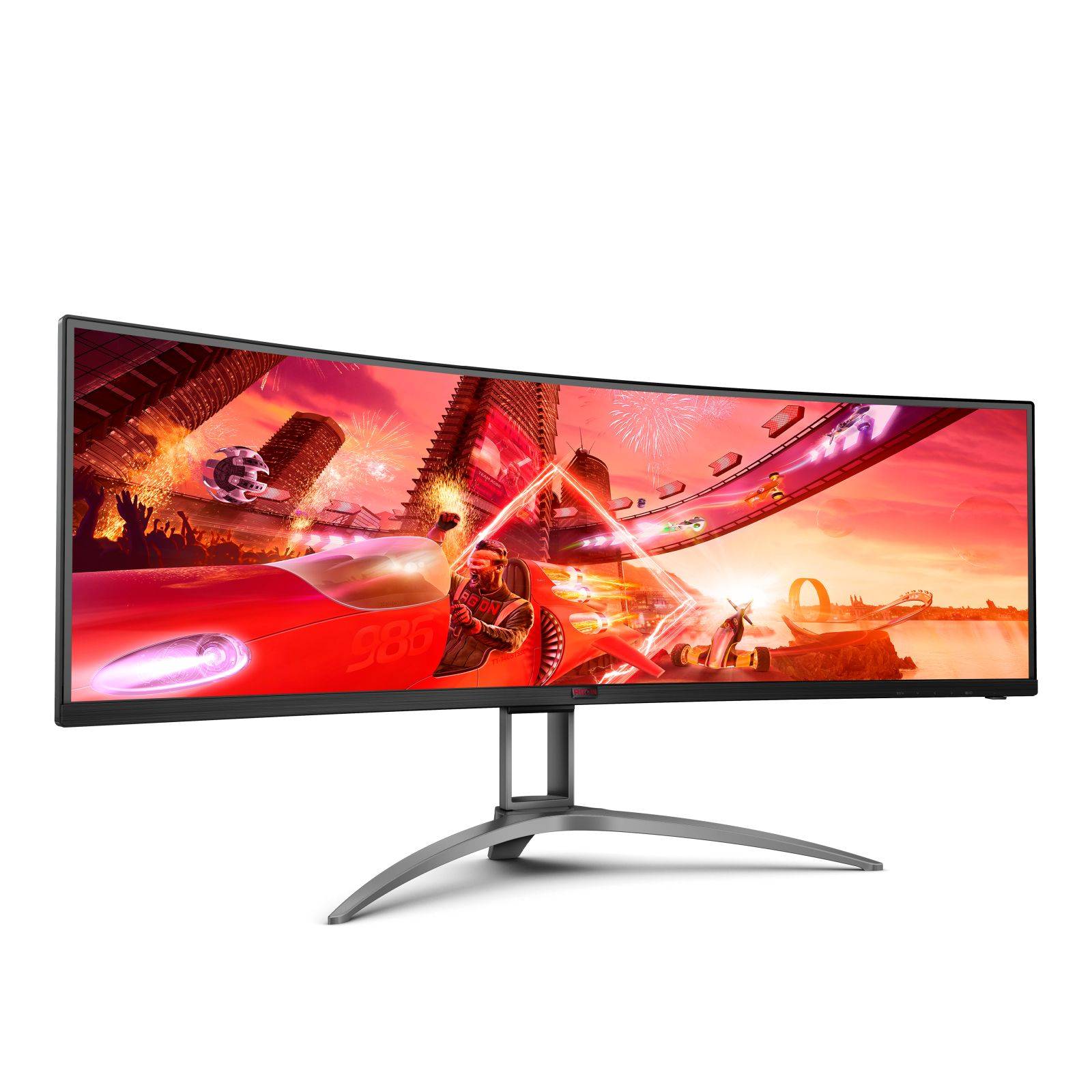 AOC B2 AG493UCX2, 124 cm (48.8"), 5120 x 1440 pixels, Quad HD, LED, 1 ms, Noir-4
