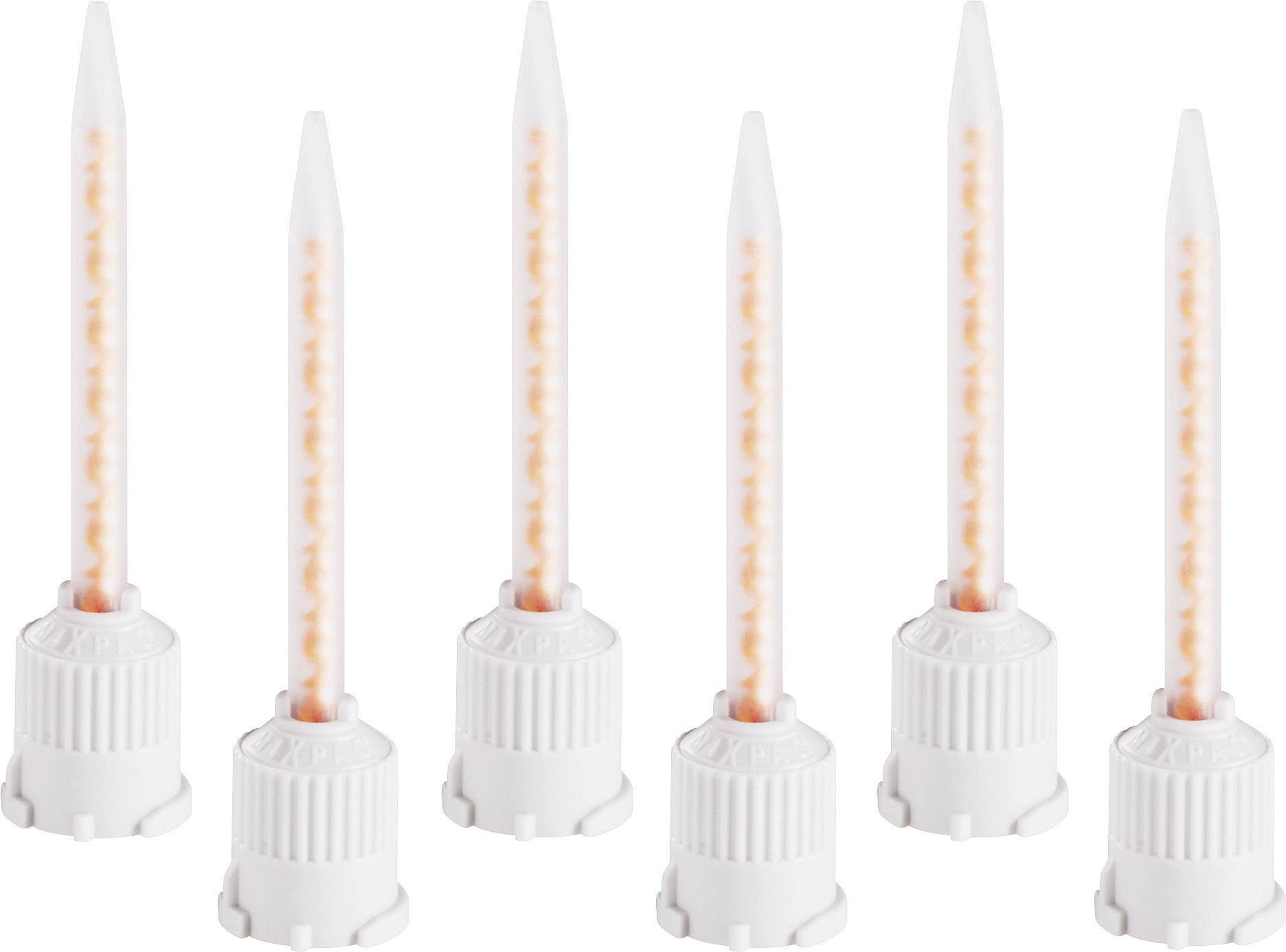 Six bougies LED décoratives blanches avec une lumière vacillante orange. Elles sont disposées verticalement côte à côte sur un fond blanc.