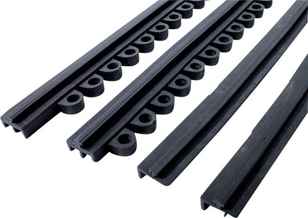 COBA Europe DT010003 Premier Verbinder Male Tapis en PVC (L x l x H) 300 x 20 x 15 mm  noir