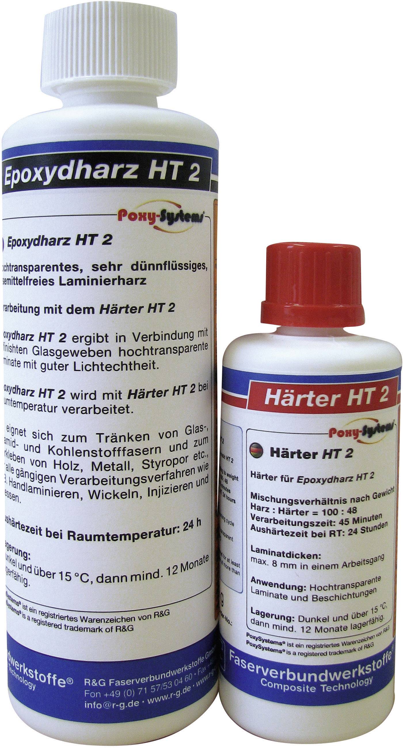 R & G 888658 Résine et durcisseur HT 2 296 g 1 set