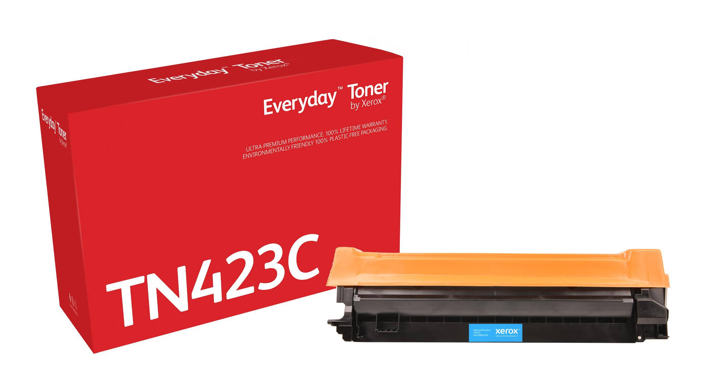 Toner Cyan Everyday™ de compatible avec Brother TN-423C, Grande capacité, 4000 pages, Cyan-0