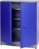 Armoire 2 portes et 3 étagères bleu Küpper 71697