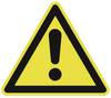 Panneau d'avertissement en plastique -attention ! Moravia 345.22.142 Matière plastique