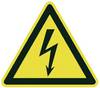 Panneau d'avertissement : tension électrique Moravia 345.26.119 Matière plastique