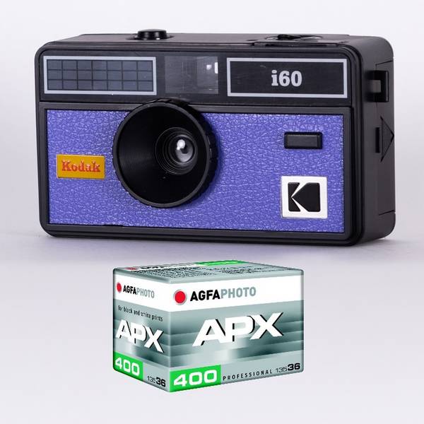 KODAK DA00259 - Pack Appareil Photo KODAK i60 et 1 pellicule 400 ISO de 36 poses, Objectif Optique 31 mm, Convient aux
