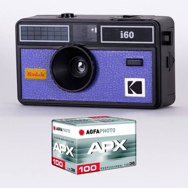 KODAK DA00259 - Pack Appareil Photo KODAK i60 et 1 pellicule 100 ISO de 36 poses, Objectif Optique 31 mm, Convient aux