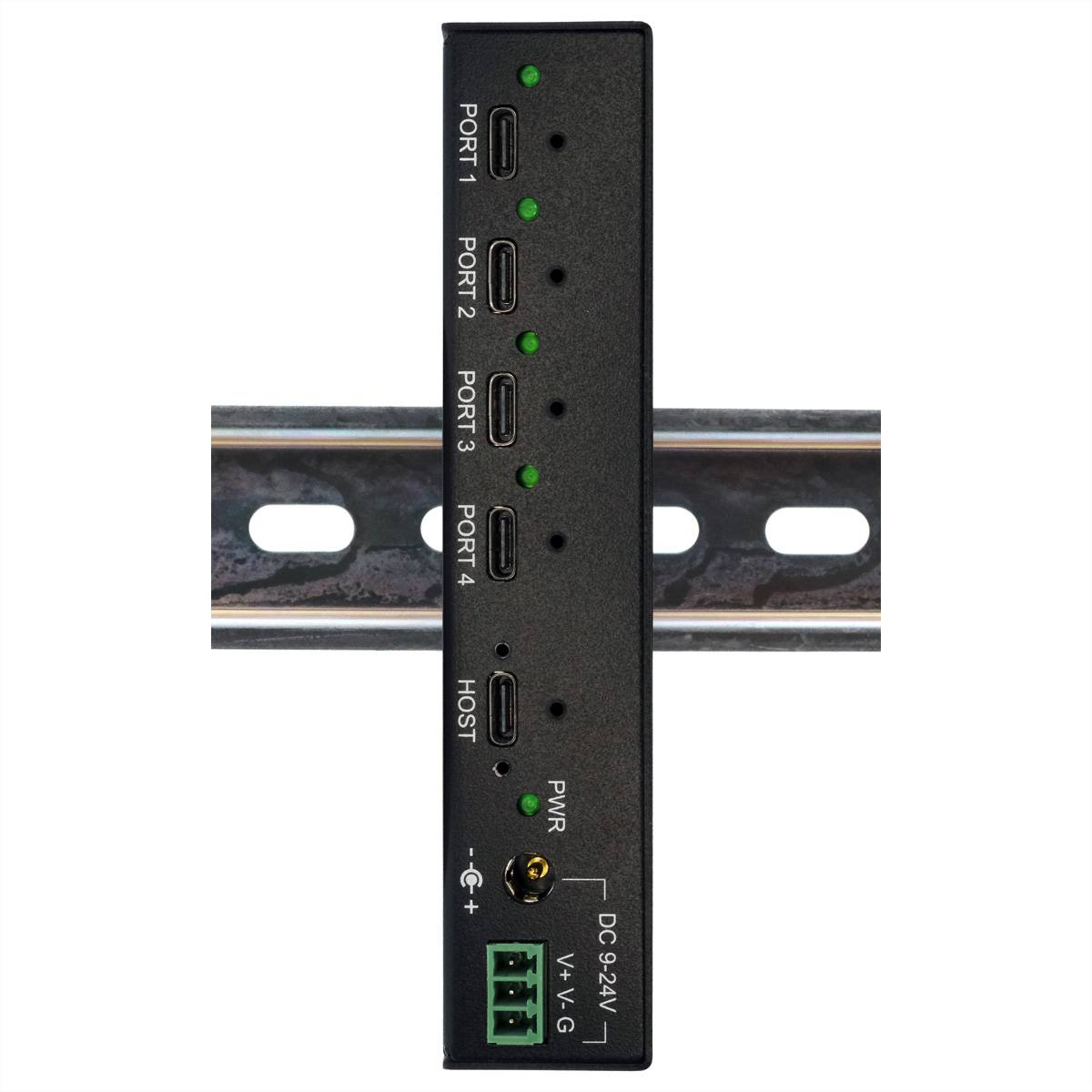 Exsys EXSYS EX-12294HMS 4 Port USB 3.2 Metall Hub USB noir-4