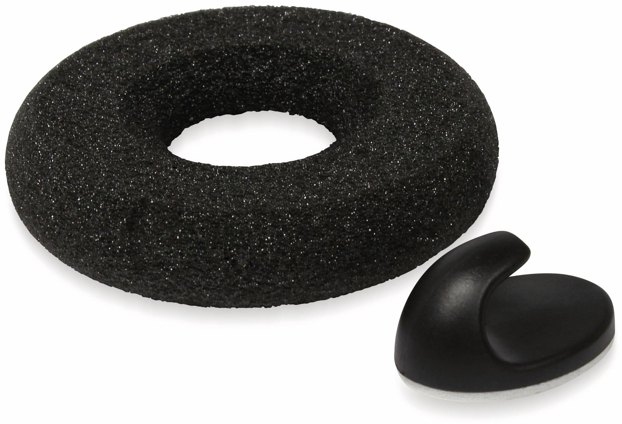 Image du symbole pour plusonic 6337-10.1P téléphone Micro-casque supra-auriculaire filaire Mono noir