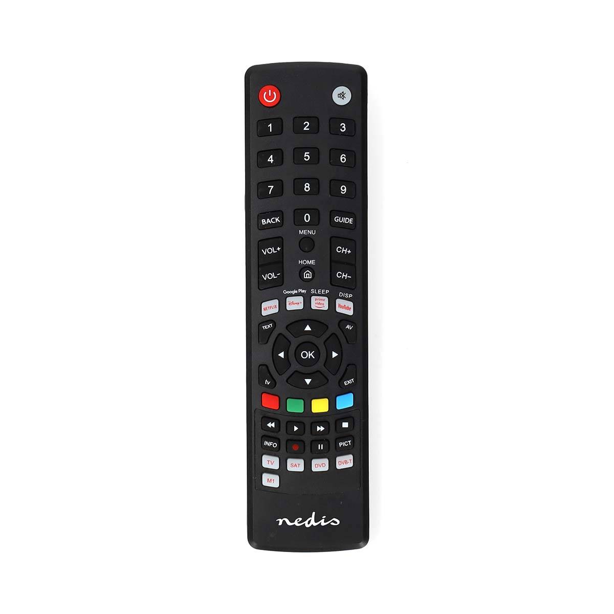 Télécommande Préprogrammée pour TV / DVD / SAT / TNT avec Touches Streaming-0