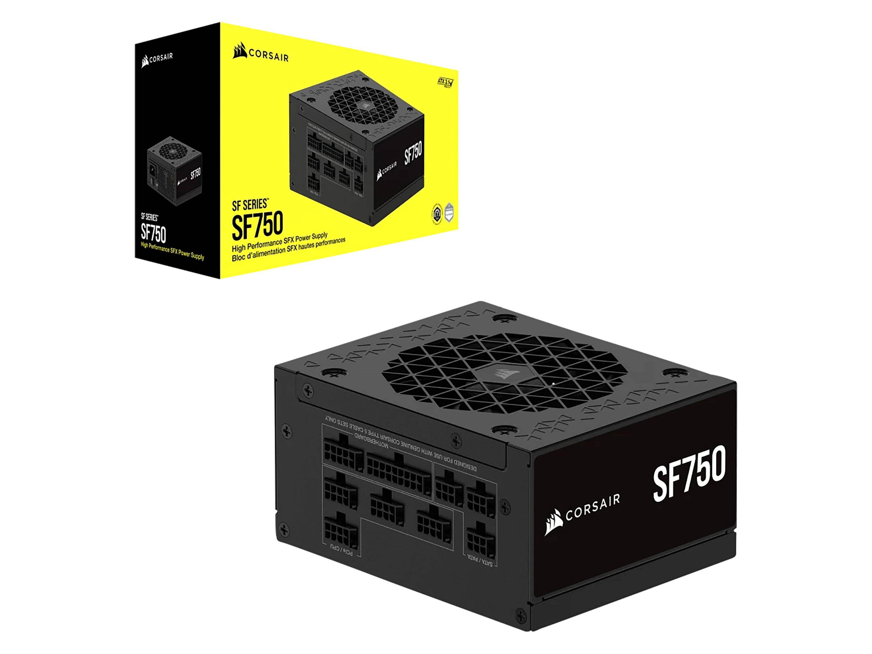 Corsair SF Series CP-9020284-EU, 750 W, 100 - 240 V, 47 - 63 Hz, 10-5 A, 130 W, 750 W-2