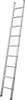 Krause 127013 aluminium Echelle simple Hauteur de travail (max.): 2.80 m argent DIN EN 131 3 kg