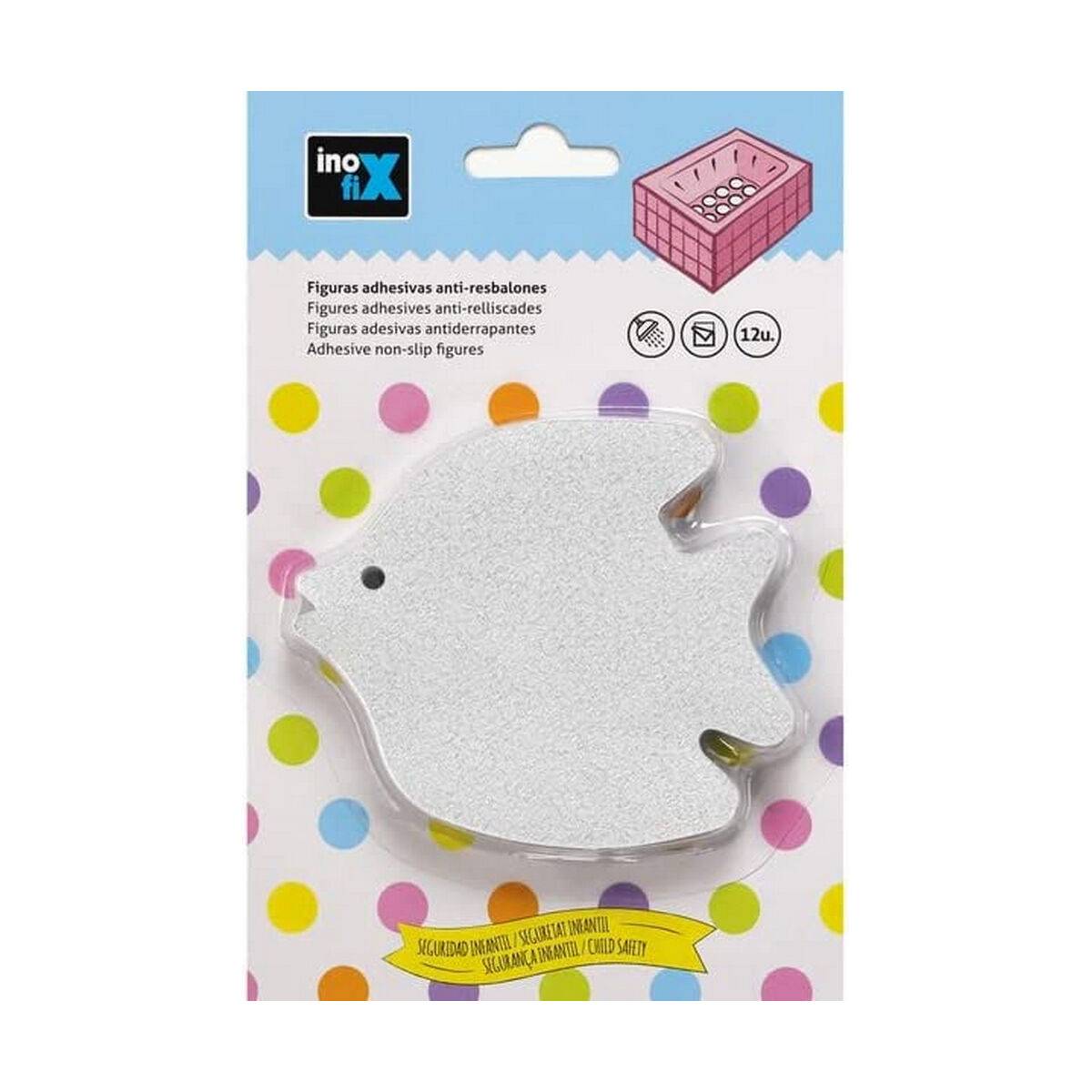 Silhouettes Adhésives Poisson Anti-dérapantes Adhérence Sécurisée Et Design Ludique - Inofix-1