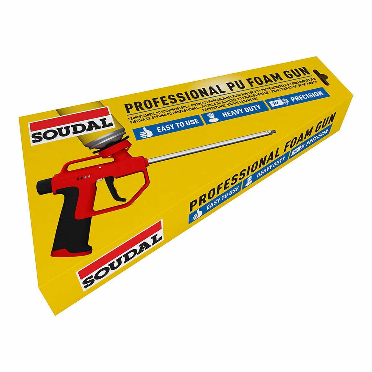 Pistolet à Mousse Pu Diy Soudal 137930 - Soudal-1