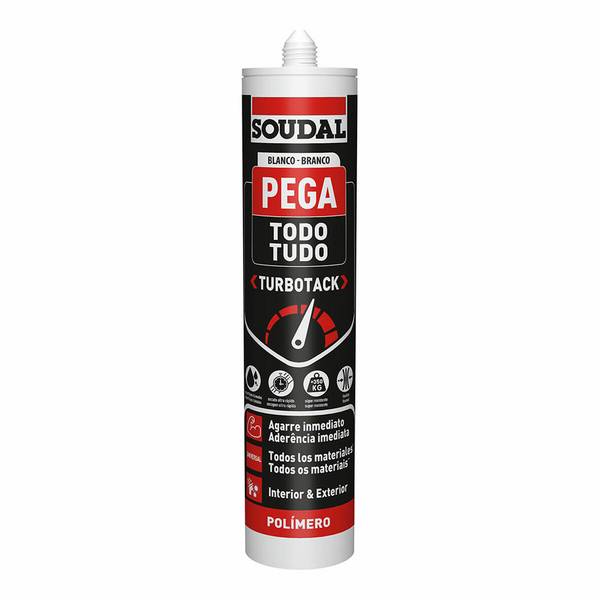 Colles Tout Blanc Turbotack 290ml Soudal 160280 - Soudal