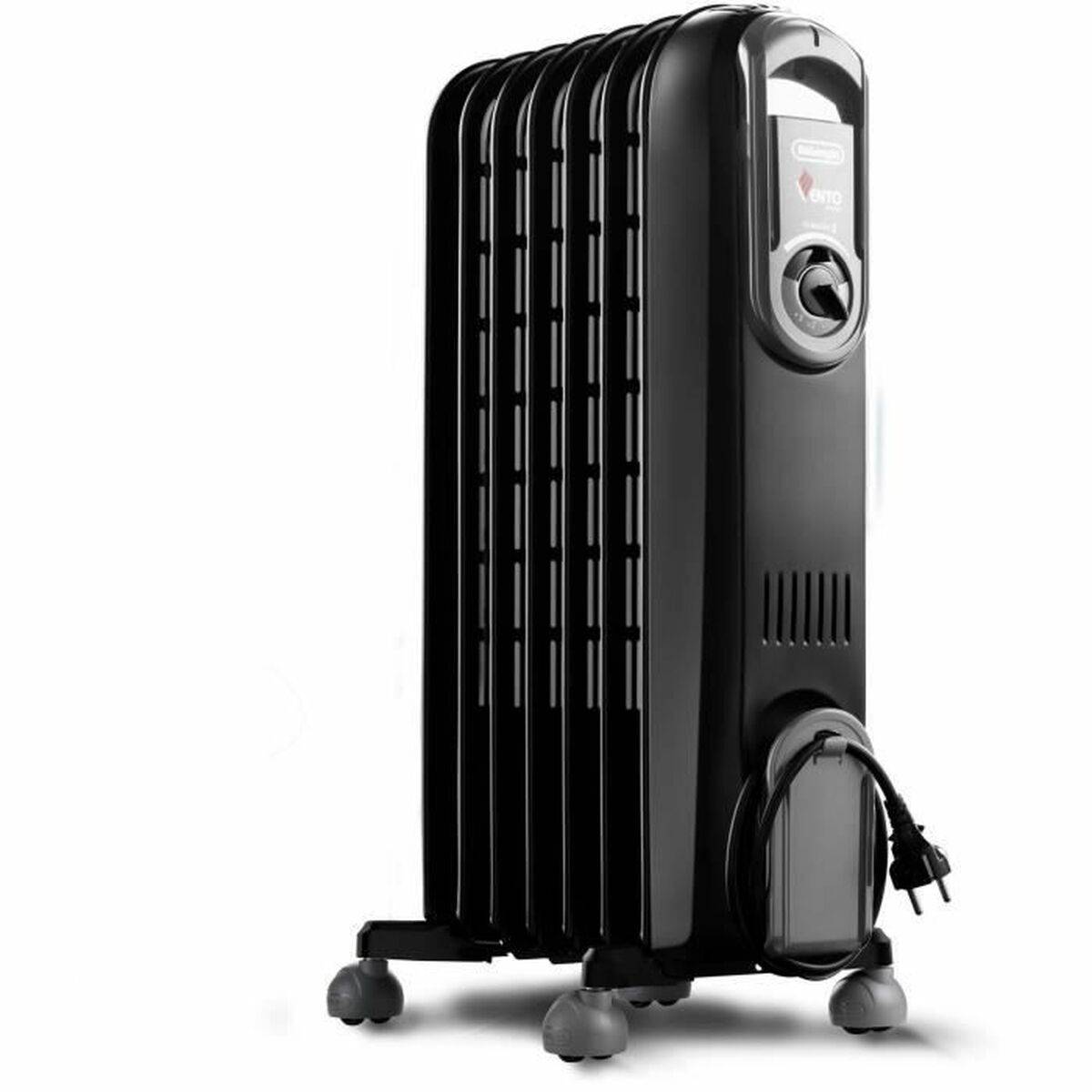 Radiateur à Bain D'huile 1500w Noir Delonghi V550715.BG-0