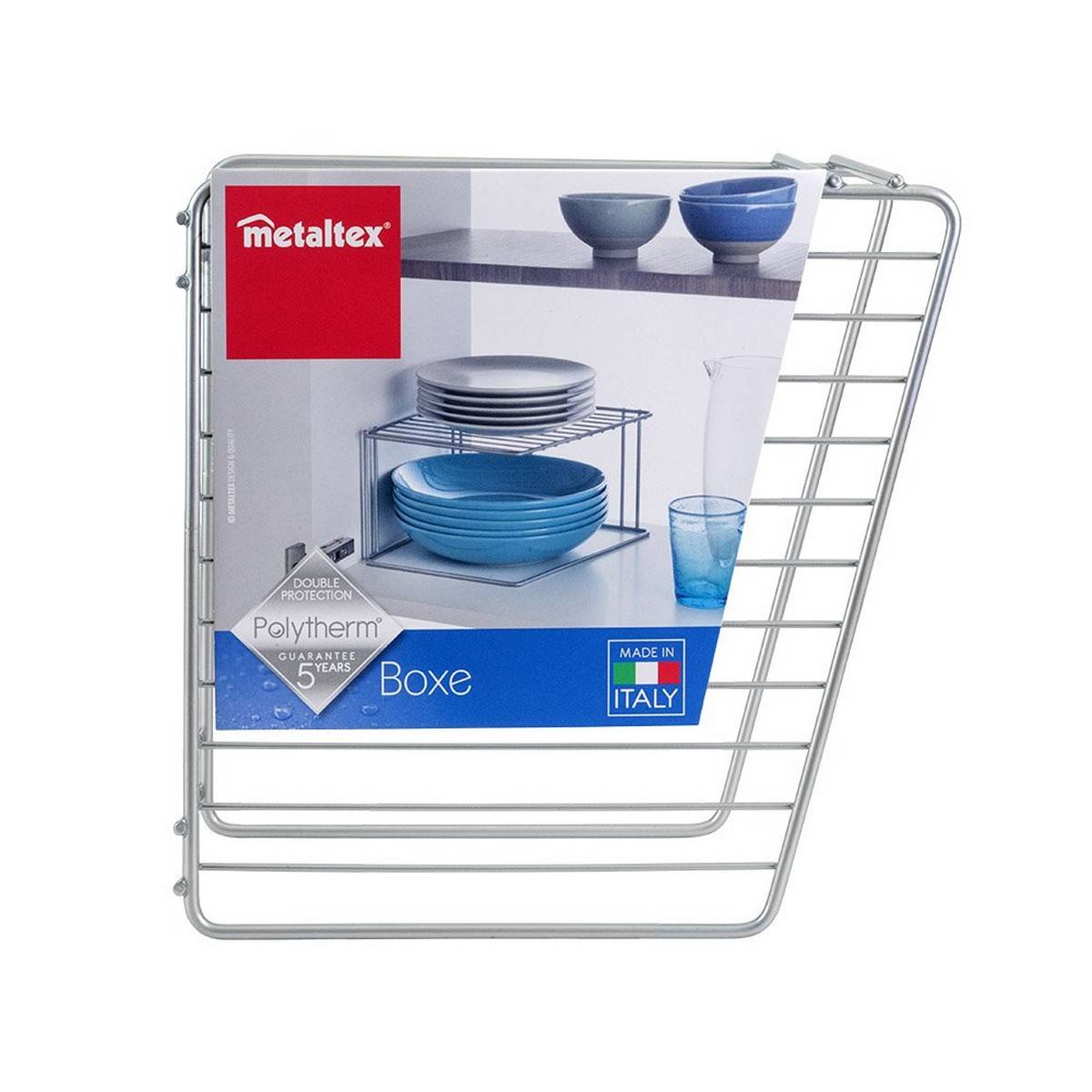 Meuble D'angle 2 Hauteurs 'boxe' 25x25x15cm Metaltex-2