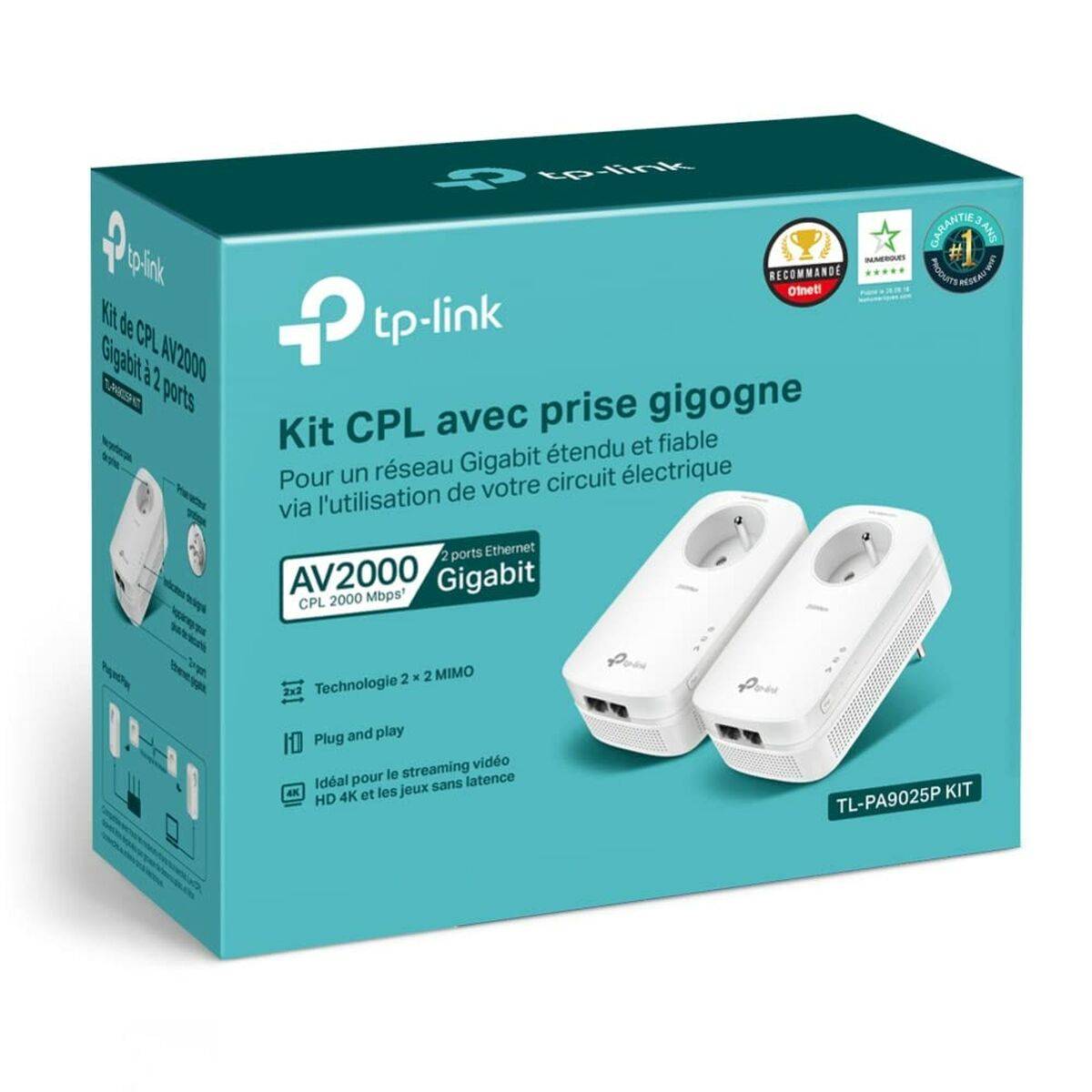 AV2000 2-Port Giga.Passth.Powerl.kit-1