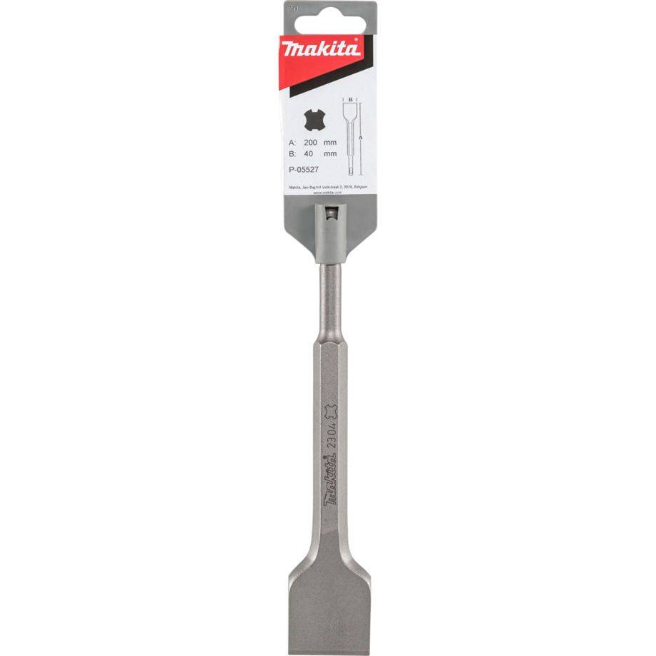 Makita P-05527 P-05527 Burin spatule 40 mm Longueur totale 200 mm SDS-Plus 1 pc(s)-1