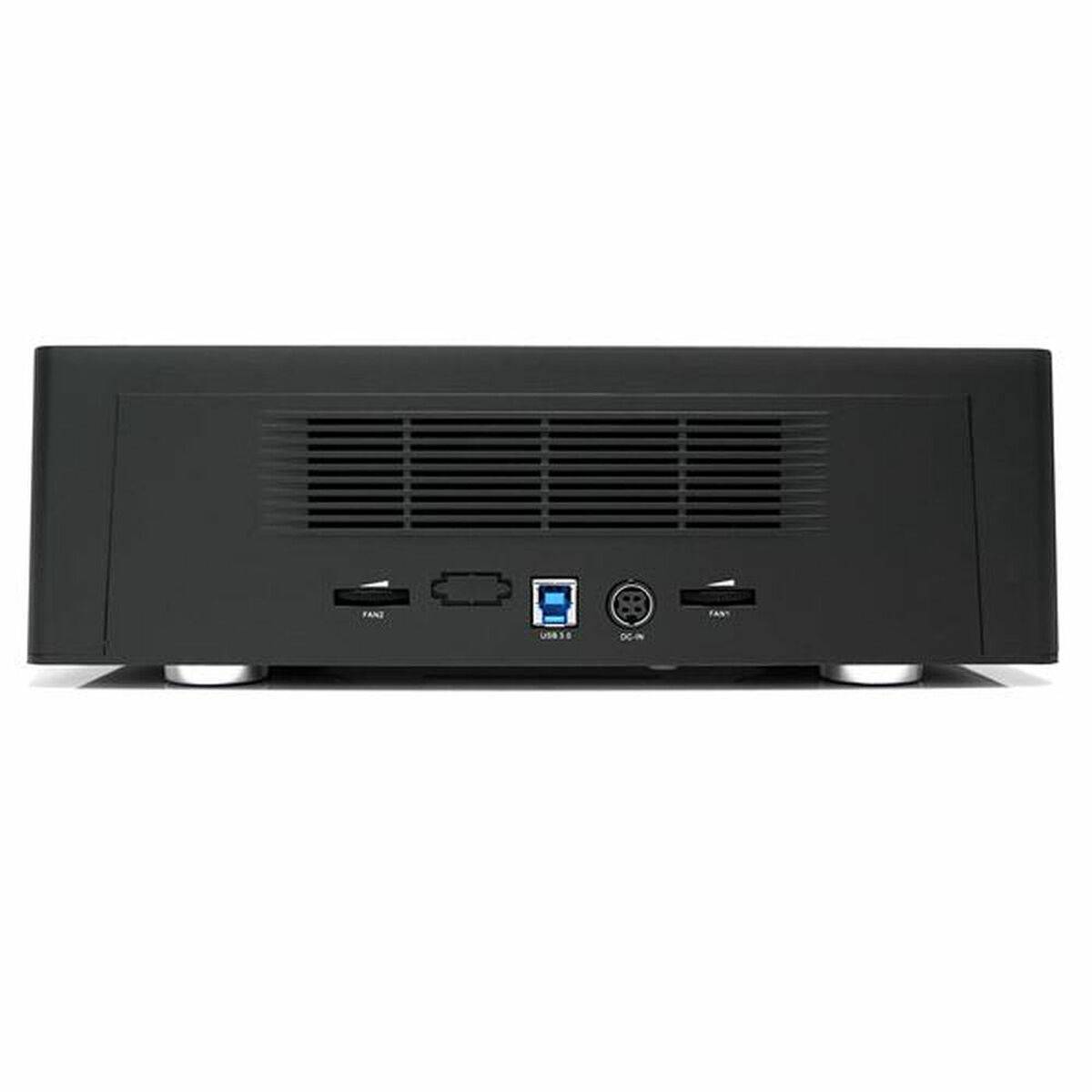 USB 3.0 to 4-Bay HDD Dock w/UASP+Fans-1