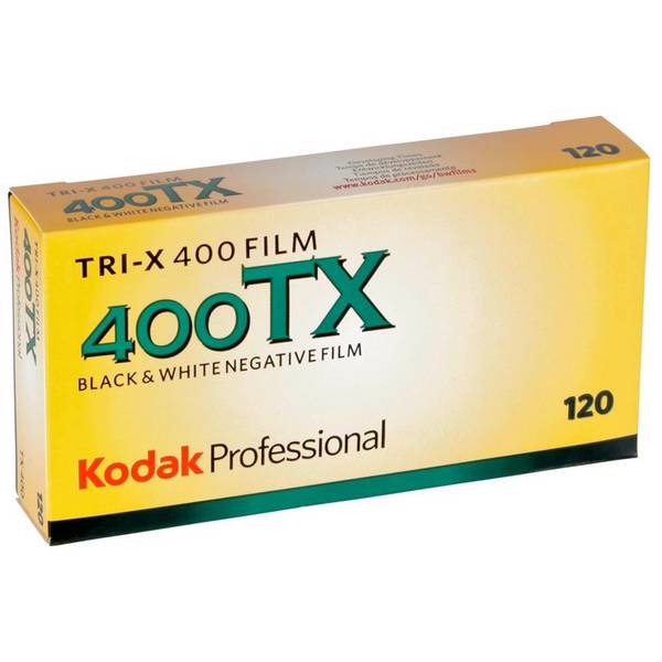 Kodak Tri-X 400 – Film Noir et Blanc 120, ISO 400, Grain Classique, Lot 5, 80 Poses
