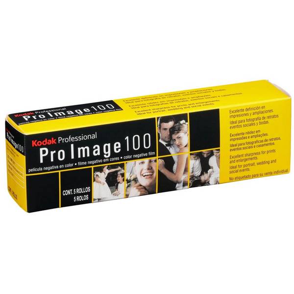 Kodak Pro Image 100 – Film Couleur 35mm, ISO 100, Grain Fin, Portraits & Urbain, 180 Poses