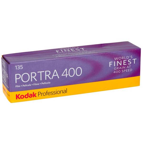 Kodak Portra 400 – Film Négatif Couleur 35mm, ISO 400, Grain Fin, Lot 5, 180 Poses