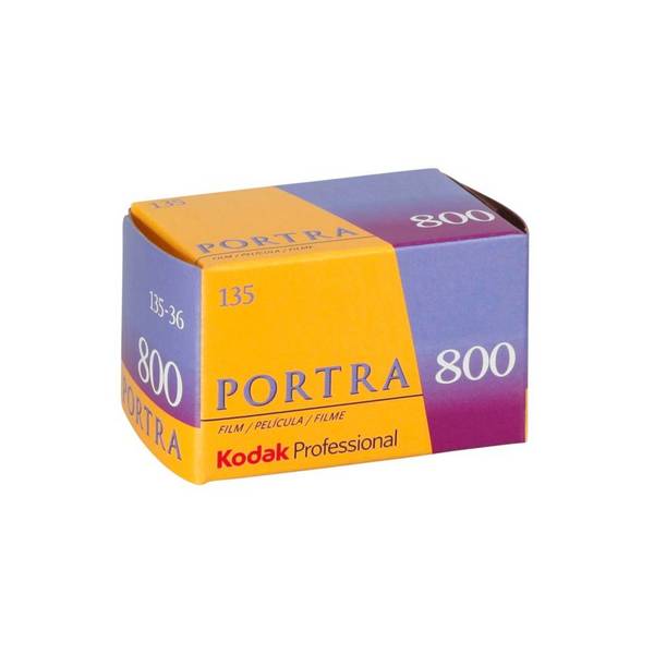 Kodak Portra 800 – Film Négatif Couleur 35mm, ISO 800, Haute Sensibilité, 36 Poses