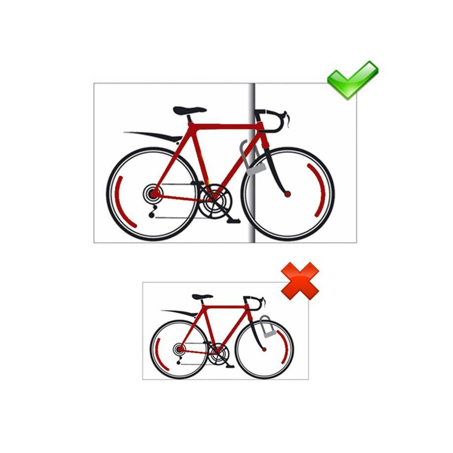 MASTER LOCK Chaîne Antivol Vélo avec mini U [Clé] [Antivol Certifié] 8234EURDPRO-2