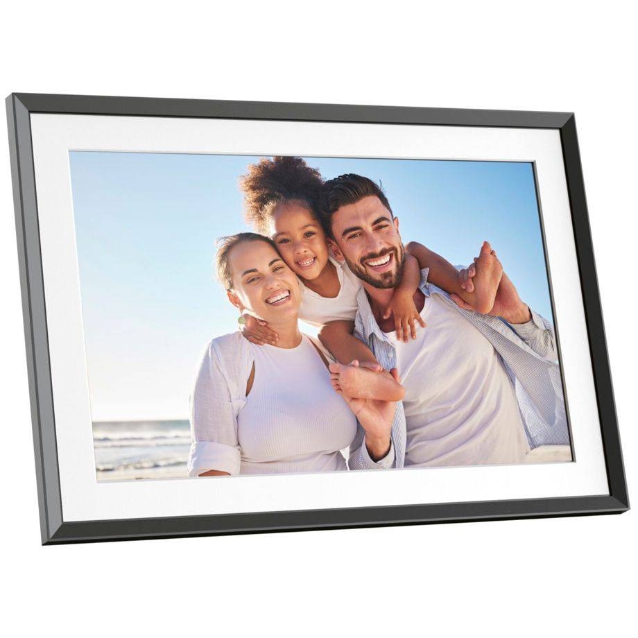 AGFA PHOTO Cadre Photo Numérique Realiview APF1000 - Écran LED 10" 1024x600, Affichage Photos, Horloge, Calendrier Prog-1