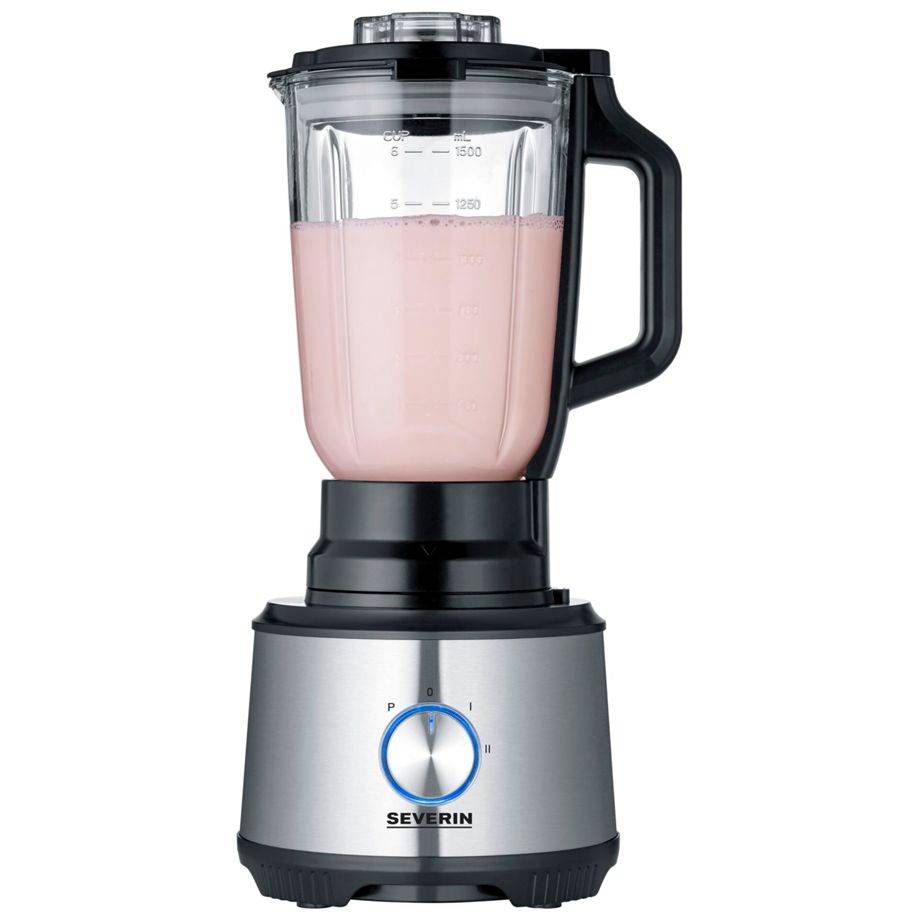 Robot Multifonctions 1.5l 1200w Inox/noir Severin KM3892-3