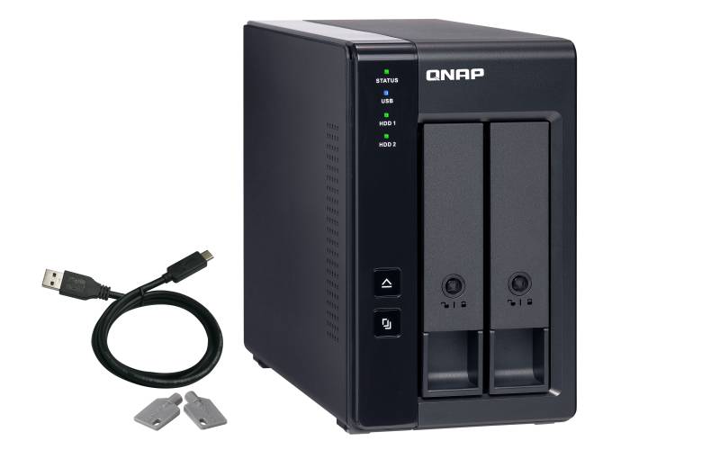 2bay 3.5" SATA HDD USBC Raid Expansion-4
