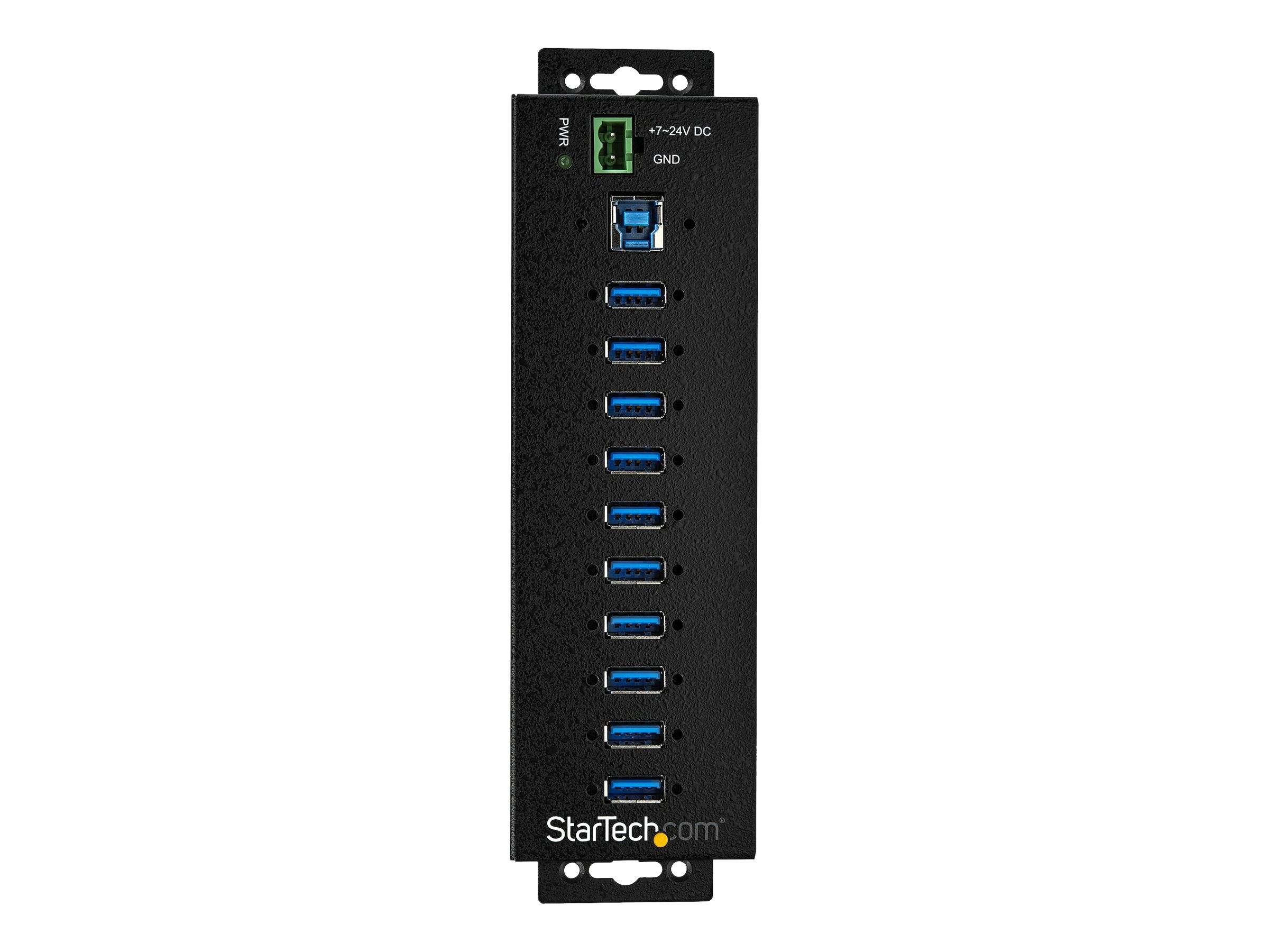 Hub USB 3.0 a 10 porte industriali USB-1