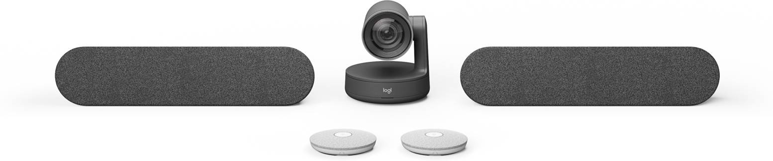 LOGITECH Rally Plus GRAPHITE - kit de visioconfÃ©rence - micro Rally Mic - WHITE-0